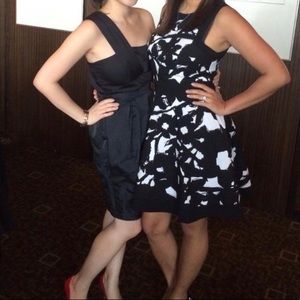 Black one shoulder Max & Cleo cocktail dress